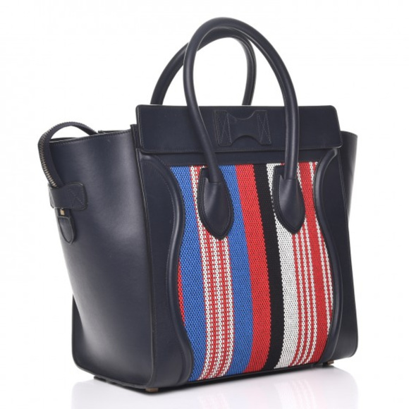 New 100% Authentic CELINE Mini Luggage Calfskin - Picture 2 of 4